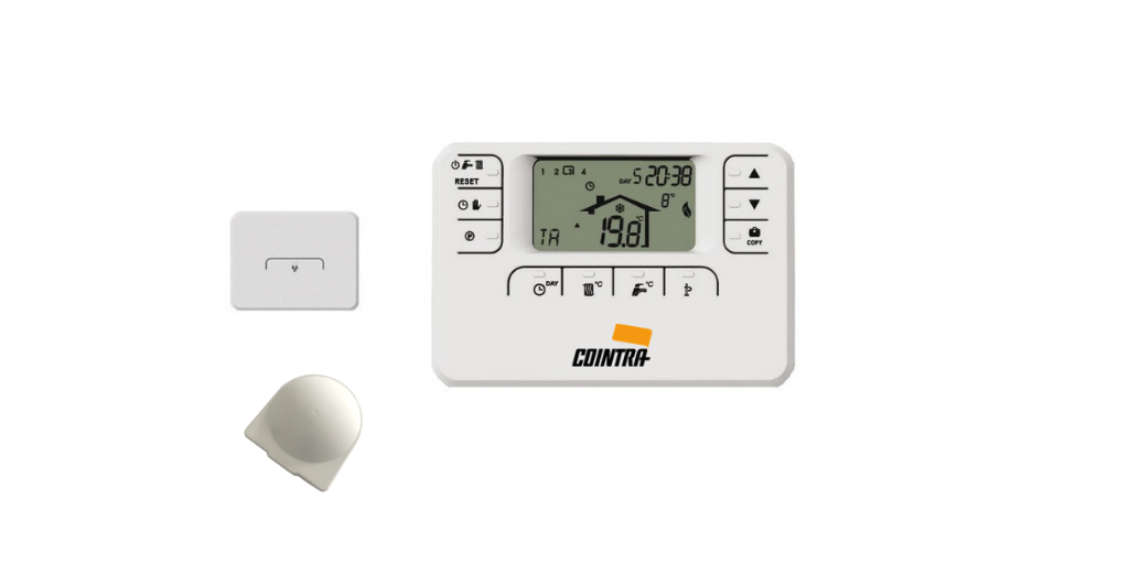 Tipos termostatos Cointra para de condensación |