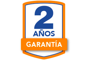 2 años de garantía total