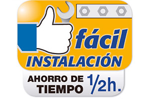 Fácil instalación