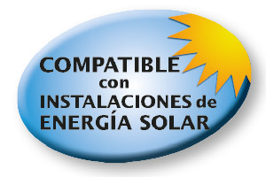 Compatible con energía solar térmica - CALENTADOR DE AGUA