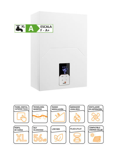 Calentador de Gas CETI 17 litros (Gas butano/propano)